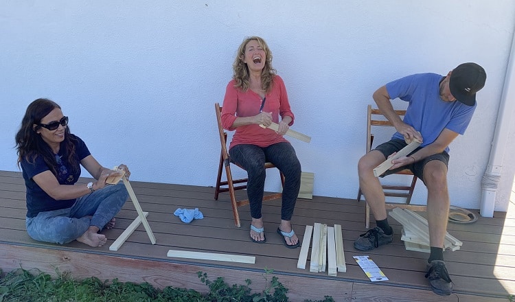 Laughing Woodworker Volunteers