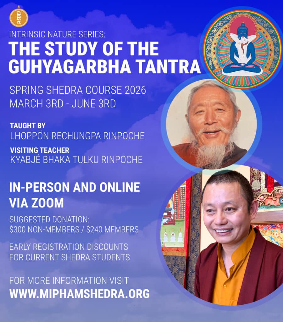 Spring 2026 Shedra Course: Guhyagarbha Series V (Restricted)